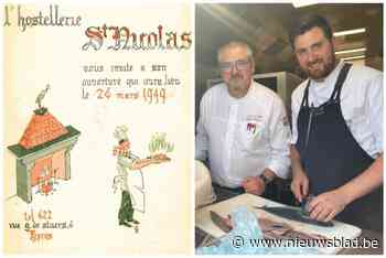 Saint Nicolas houdt ster en serveert allereerste  menu om 75-jarig bestaan te vieren: “We steken oude smaken in  nieuw jasje”