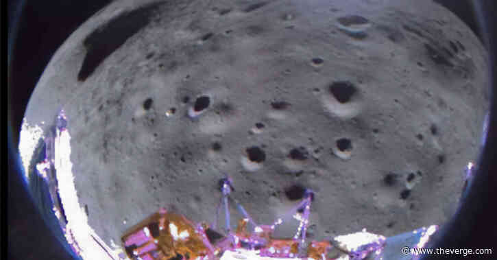 The Odysseus lunar lander is on its side and will likely run out of energy soon