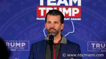 Letter containing death threat, white powder sent to Donald Trump Jr.'s Florida home