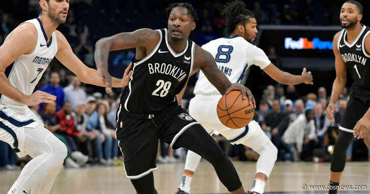 Nets put 7 in double figures, rout Grizzlies for interim coach Kevin Ollie's first win