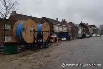Ondanks de overvloedige regen: nutswerken Prins Boudewijnlaan zitten twee maand voor op schema