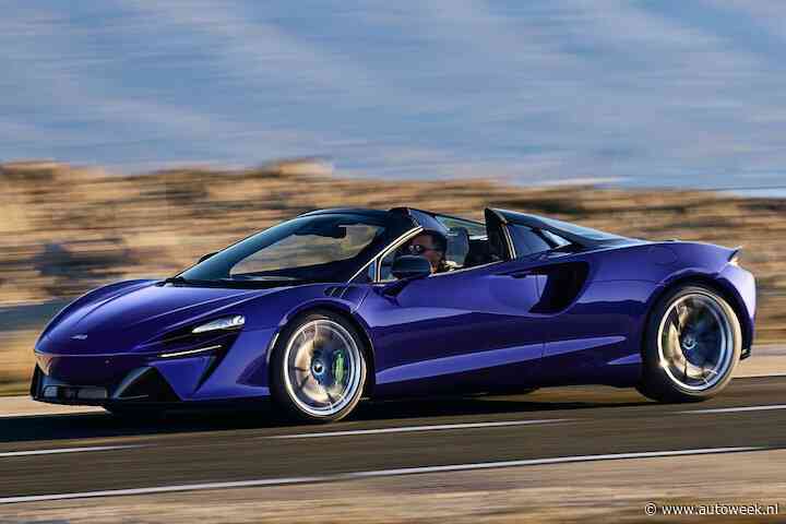 McLaren Artura vernieuwd en nu ook als Spider