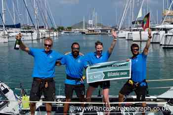 Lancashire woman becomes first to complete Atlantic Dash