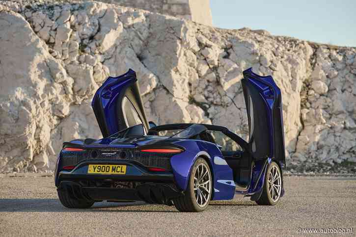 McLaren Artura Spider is een lust voor het oog