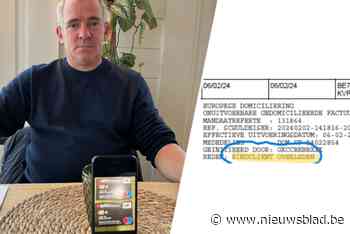 Bedrijfsleider onterecht doodverklaard door Belfius dat al wekenlang rekeningen blokkeert: “De impact is enorm”