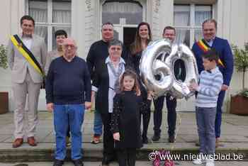 Julien en Jeanine vieren diamanten huwelijksverjaardag
