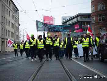 Zweitägiger Warnstreik: kein Schülerverkehr, keine Busse und keine Straßenbahnen in Jena