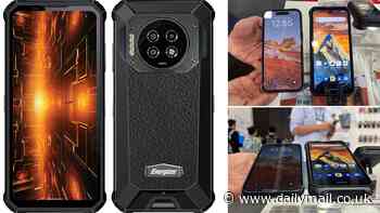 Energizer's rugged smartphone has the 'world's biggest battery' that lasts for a WEEK on a single charge - but it's three times heavier than an iPhone!