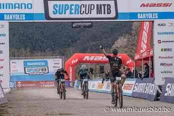 Jarne Vandersteen heeft met grote mountainbikewedstrijd in Spanje zijn eerste zege beet