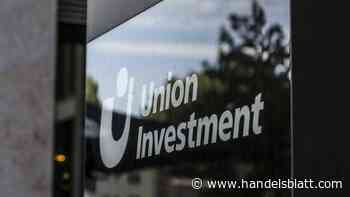 Fondsgesellschaft: Union Investment legt robuste Absatzzahlen vor