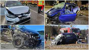 Unfall-Serie im Wasserburger Land nimmt kein Ende: Wieder Crashs in Eiselfing und auf B15 bei Rott