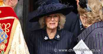 Queen Camilla leads royal family at King Constantine memorial service