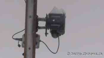 Township to replace photo radar camera that vandals cut down and destroyed