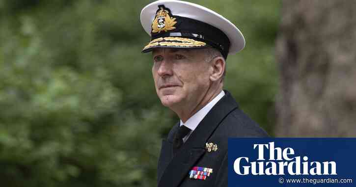 Ukraine will be on back foot in war for months, says UK armed forces chief