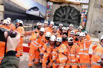 Machine digging HS2s longest tunnel breaks through