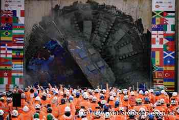 HS2 tunnelling machine breaks through years after Maple Cross launch
