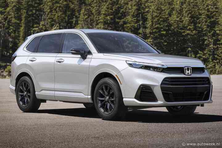 Honda CR-V e:FCEV: waterstof tanken, elektrisch rijden