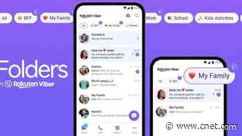 Viber Is Adding Folders to Help Organize Your Chats How You Want     - CNET