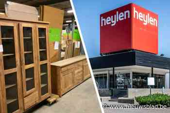 Je kan er nog één keer meubels op de kop tikken, maar wat gebeurt er daarna met de panden van failliete Heylen?