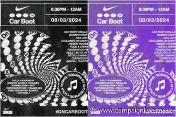 Nike to create car boot activation for UK Air Max Day 2024
