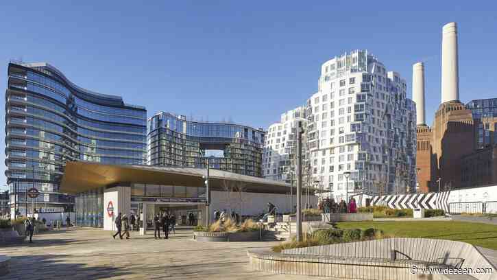 Foster + Partners unveils curving office building at Battersea Power Station