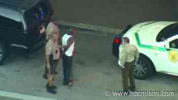 Police chase ends with man in custody at Miami International Airport
