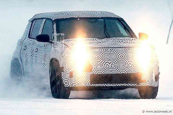 Elektrische Renault 4: cross-over boven de Renault 5 in actie