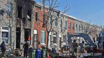 Baltimore firefighters rescue 3 in fatal rowhouse fire