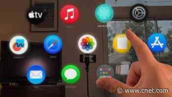 Vision Pro App Walkthrough -- VisionOS 1.0.3 video     - CNET