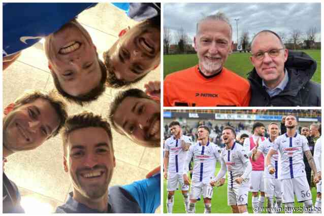 IN PROVINCIALE IS HET OOK PLEZANT. Een Anderlechtje doen, bijna weer springlevend en ex-profvoetballer is jeugdscheidsrechter