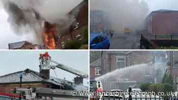 Bury: Woman seriously injured after 'house explosion'