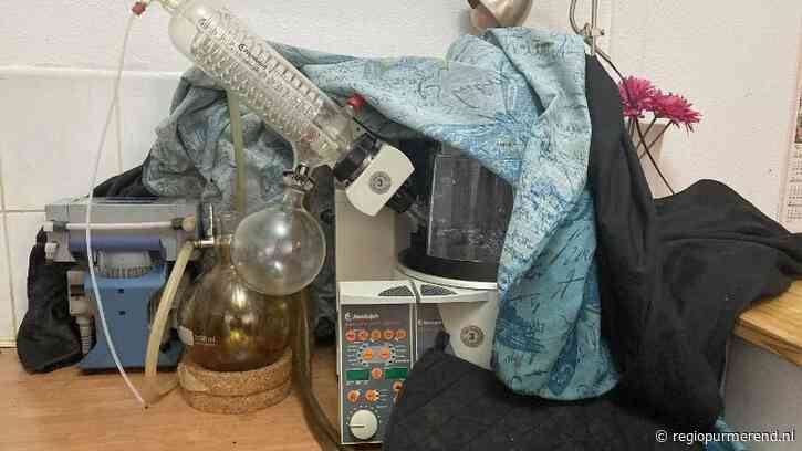 Drugsproductielocatie ontmanteld in Purmerend