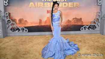 2 Indigenous designers collaborate on Kiawentiio's Hollywood red carpet look