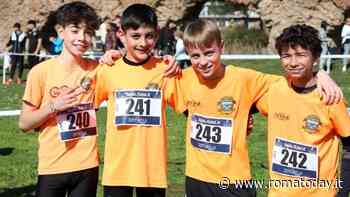 Atletica Frascati quarta nella classifica di cross regionale maschile e femminile nella combinata Ragazzi-Cadetti