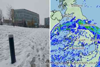Snow forecast on first day of March in parts of Lancashire