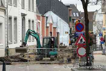 Biezenstraat onderbroken tijdens eerste fase handelskernvernieuwing