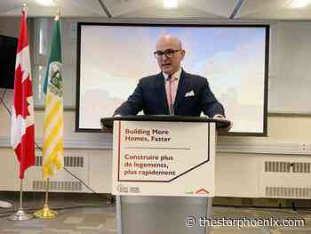 Feds make $41M housing funding announcement in Saskatoon