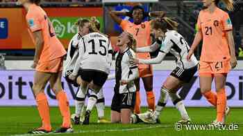 Sieg in den Niederlanden: DFB-Frauen jubeln nach Alles-oder-Nichts-Spiel über Olympia-Ticket