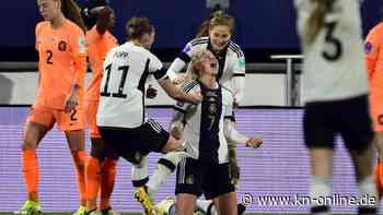 Sieg gegen die Niederlande: DFB-Frauen lösen Olympia-Ticket