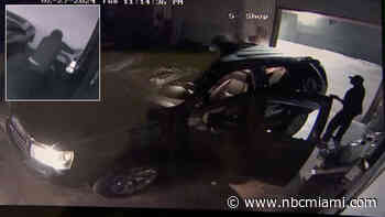 Video shows business burglary, SUV theft that led to  chase that ended at MIA