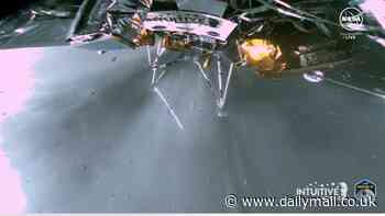 Failed moon lander isn't dead yet: NASA plans to extend mission of $118 million Odysseus into 'lunar night' with hopes of pulling more data - but the two-week period could kill the craft