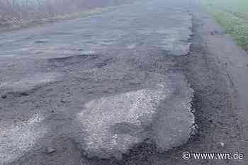 Schlaglochpiste wird in Kürze saniert