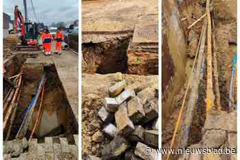 Fietsers moeten omrijden door verzakking