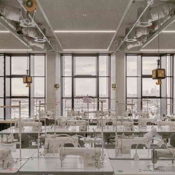 Allies and Morrison completes "21st-century factory" for London College of Fashion