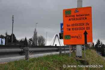 Opgelet: E313 in Ranst in nacht van 9 op 10 maart afgesloten voor sloop van brug