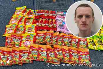 Man caught stealing sweets from Welling Tesco Express