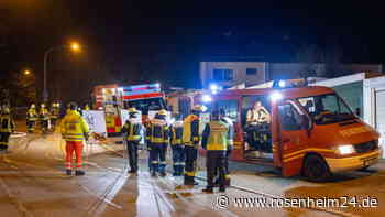 Jugendstreich löst Großeinsatz in Traunreut aus: Brand fordert knapp 100 Einsatzkräfte