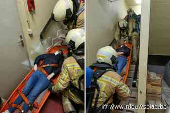 Brandweer simuleert brand in ziekenhuis: “Heel waardevol, maar we hopen dat het nooit nodig zal zijn”