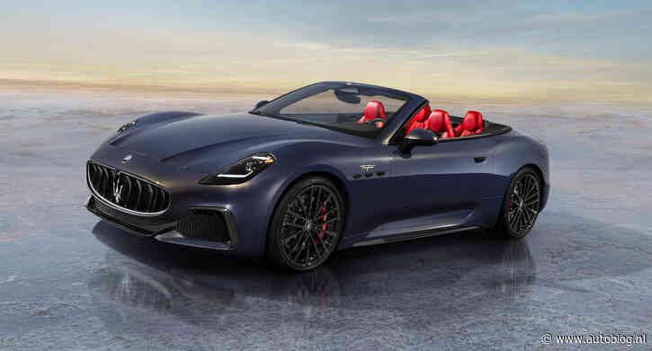 Kijk dan! Dit is de gloednieuwe Maserati GranCabrio