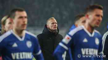 Königsblau taumelt auf Liga 3 zu: Schalke-Trainer coacht seinem Rauswurf entgegen